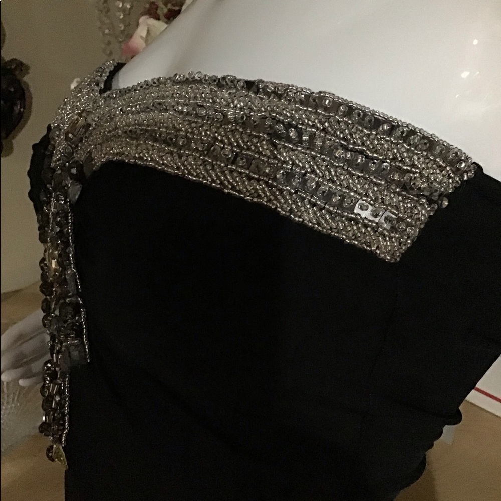 Sky strapless black dress - Picture 6 of 8